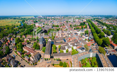 Panoramic aerial view s-Hertogenbosch city, Netherlands Panoramic aerial view s-Hertogenbosch city, Netherlands 139070306