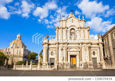 Catania Cathedral in Catania city centre, Sicily Catania Cathedral in Catania city centre, Sicily 139070434
