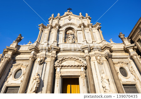 Catania Cathedral in Catania city centre, Sicily Catania Cathedral in Catania city centre, Sicily 139070435