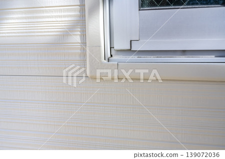 Window surrounds and new exterior siding for a detached house Window surrounds and new exterior siding for a detached house 139072036