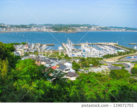 【江之島】（神奈川縣藤澤市的旅遊景點）島內及週邊景色 139072701