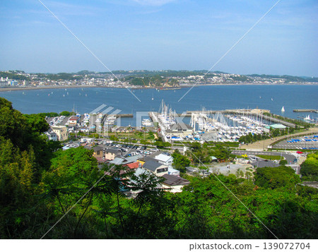 【江之島】(神奈川縣藤澤市的旅遊景點)島內及週邊景色 【江之島】(神奈川縣藤澤市的旅遊景點)島內及週邊景色 139072704