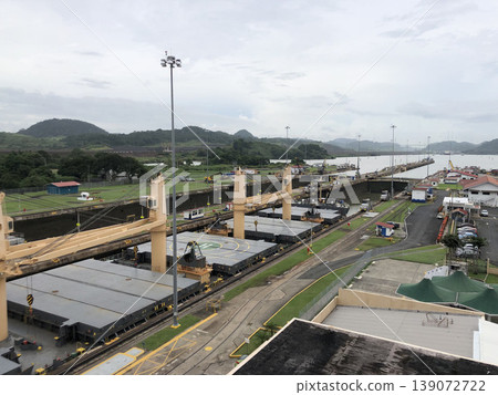 《Panama》Transiting through the Panama Canal 139072722