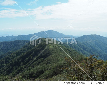 九月下旬從矢飛峠到戶之岳的健行之旅（神奈川縣羽田市） 139072824