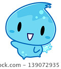 Water, water droplets, water spirits, fairies, characters, cute 139072935