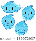 Water, water droplets, water spirits, fairies, characters, cute 139072937