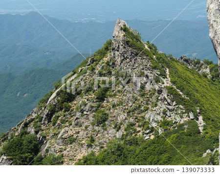 八月下旬的金峰(山梨縣甲府市和北斗市) 八月下旬的金峰(山梨縣甲府市和北斗市) 139073333
