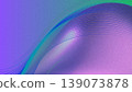 Vibrant abstract background creating a fluid violet and purple gradient with soft curves 139073878