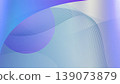 Abstract background blending smooth blue and purple gradients with dynamic flowing lines and overlapping transparent geometric shapes, creating a modern and futuristic visual texture 139073879