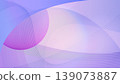 3d shape with flowing violet-to-purple gradient, subtle waves and parallel glowing lines creating dynamic design for digital art and modern design concepts 139073887