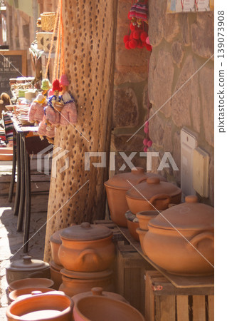 Street market in Purmamarca, Jujuy. Street landscape. Street market in Purmamarca, Jujuy. Street landscape. 139073908
