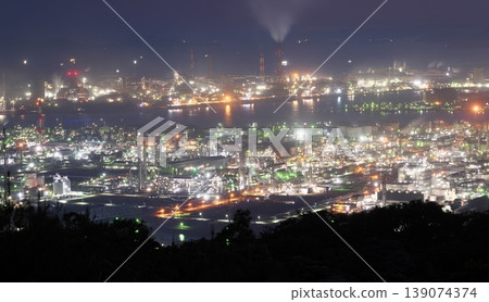 Mizushima複雜工廠夜景 Mizushima複雜工廠夜景 139074374