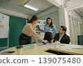 Business people and colleagues are working in the office. 139075480
