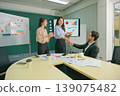 Business people and colleagues are working in the office. 139075482