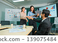 Business people and colleagues are working in the office. 139075484