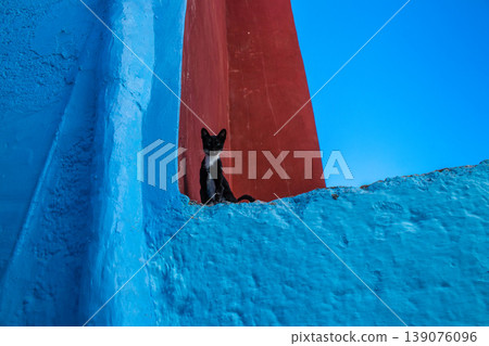 Chefchaouen is a city located in the north Morocco Chefchaouen is a city located in the north Morocco 139076096