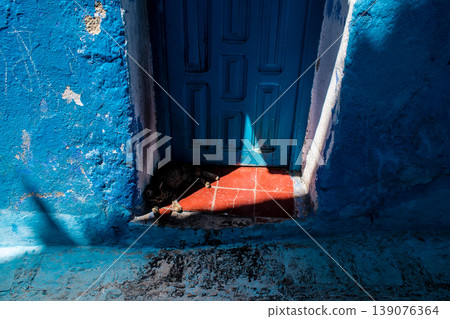 Chefchaouen is a city located in the north Morocco Chefchaouen is a city located in the north Morocco 139076364