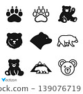 Bear Icon And Symbol Vector Illustration 139076719