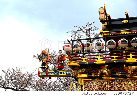 岐阜春晚的高山祭 岐阜春晚的高山祭 139076727