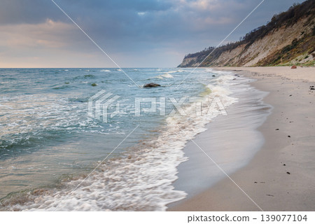 Donskoye beach on Baltic Sea. Kaliningrad region, Russia Donskoye beach on Baltic Sea. Kaliningrad region, Russia 139077104