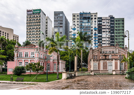 Buildings of the Waldemar Henrique Experimental Theatre and the Institute of Arts and Sciences in Belem, Brazil Buildings of the Waldemar Henrique Experimental Theatre and the Institute of Arts and Sciences in Belem, Brazil 139077217
