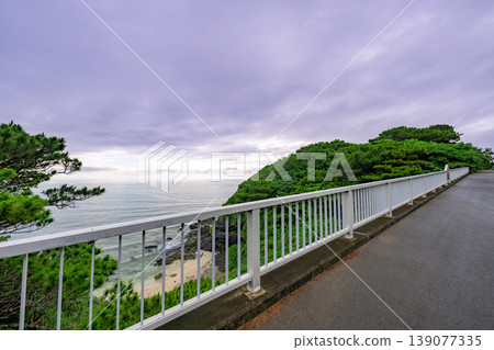 A tranquil panoramic view of Ishigaki Island, where you can feel the vastness of the sea and sky. A tranquil panoramic view of Ishigaki Island, where you can feel the vastness of the sea and sky. 139077335