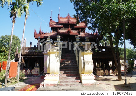 Shweinbin Monastery, Mandalay, Myanmar Shweinbin Monastery, Mandalay, Myanmar 139077455