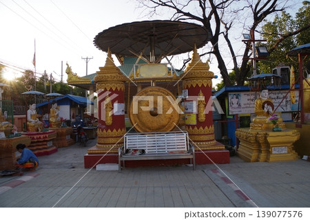 Myanmar, Mandalay, Skinny Buddha Pagoda Myanmar, Mandalay, Skinny Buddha Pagoda 139077576