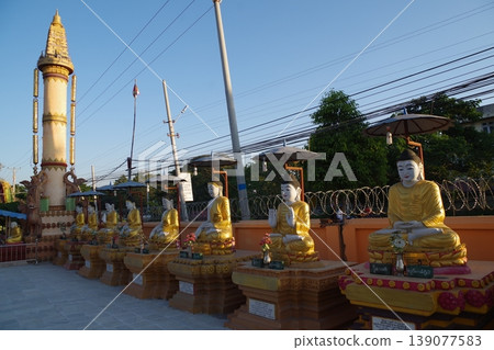 Myanmar, Mandalay, Skinny Buddha Pagoda Myanmar, Mandalay, Skinny Buddha Pagoda 139077583