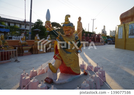 Myanmar, Mandalay, Skinny Buddha Pagoda Myanmar, Mandalay, Skinny Buddha Pagoda 139077586