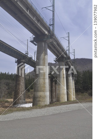 Niigata Prefecture, Yuzawa, Motozawa Bridge Niigata Prefecture, Yuzawa, Motozawa Bridge 139077982