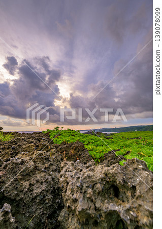 The breathtaking scenery of Cape Hedo, with its majestic cliffs and expansive blue sea. The breathtaking scenery of Cape Hedo, with its majestic cliffs and expansive blue sea. 139078099
