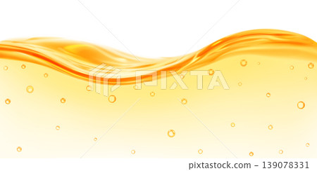 Translucent water wave with air bubbles Translucent water wave with air bubbles 139078331