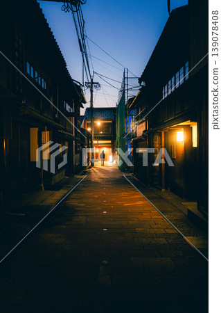 Higashi Chaya District during the Blue Hour Higashi Chaya District during the Blue Hour 139078408