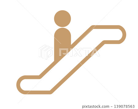 Escalator icon (mark) Escalator icon (mark) 139078563