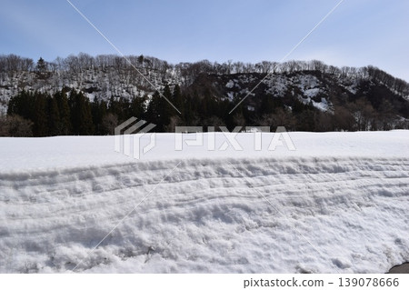 Snowy scenery in the Tohoku region Shonai, Yamagata Prefecture Snowy scenery in the Tohoku region Shonai, Yamagata Prefecture 139078666