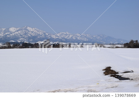 Snowy scenery in the Tohoku region Shonai, Yamagata Prefecture Snowy scenery in the Tohoku region Shonai, Yamagata Prefecture 139078669