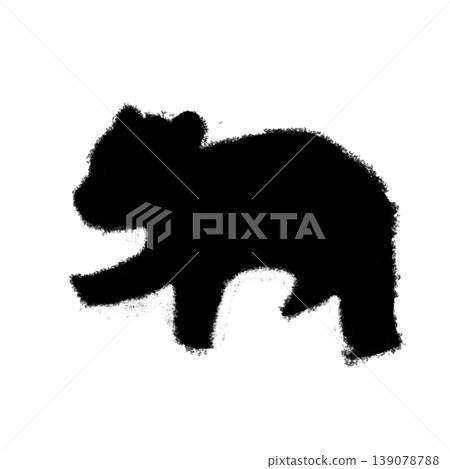 亞洲黑熊，熊，熊崽，幼崽，動物，野生動物，小心，警示標誌，警告 139078788