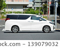 White luxury minivan 139079032