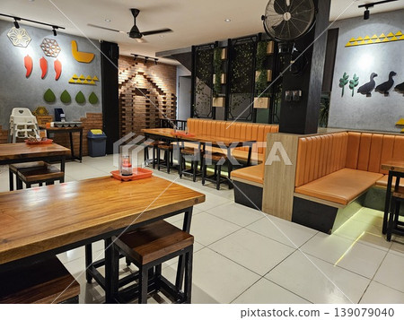 this wood chair and table this wood chair and table 139079040
