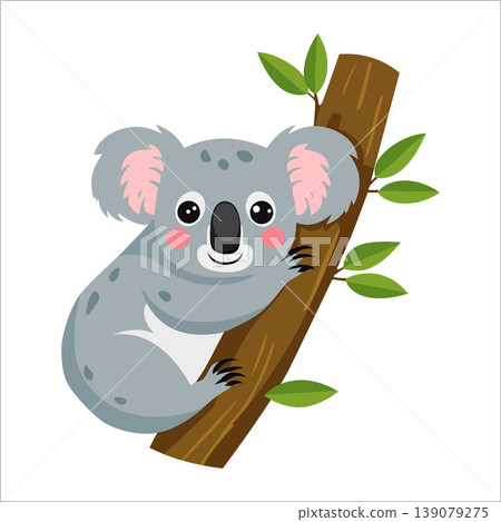 vector card with cute panda bear vector card with cute panda bear 139079275