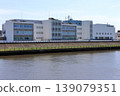 Shin-Nakagawa River and Shimo-Koiwa Elementary School (Edogawa Ward, Tokyo) 139079351