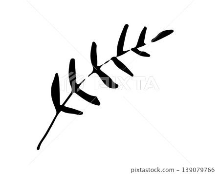 簡單的手寫葉子 簡單的手寫葉子 139079766