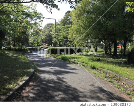 Pond in Seishin Industrial Park, surrounding area, Seishin, Kobe City, Nishi Ward 139080373