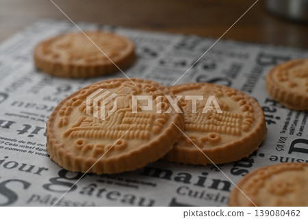 Butter shortbread cookies 139080462