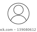 Simple icons for [Account, My Page, User, My Account, Login, Profile] 139080612