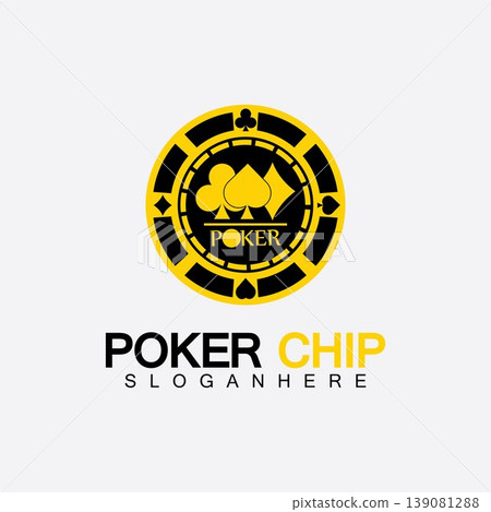 Casino chip icon, poker chip vector icon logo,Casino chips for poker or roulette.Vector illustration isolated on white background. Casino chip icon, poker chip vector icon logo,Casino chips for poker or roulette.Vector illustration isolated on white background. 139081288