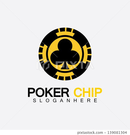 Casino chip icon, poker chip vector icon logo,Casino chips for poker or roulette.Vector illustration isolated on white background. Casino chip icon, poker chip vector icon logo,Casino chips for poker or roulette.Vector illustration isolated on white background. 139081304