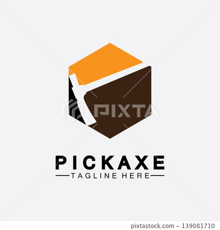 Pickaxe Logo Vector icon symbol illustration Design template, Mining Concept With Silhouette,Mining Logo, Pickaxe Logo Pickaxe Logo Vector icon symbol illustration Design template, Mining Concept With Silhouette,Mining Logo, Pickaxe Logo 139081710