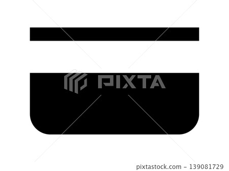 Bankbook icon, bank, financial institution, money, household budget management, black and white, vector illustration 139081729